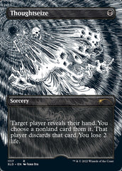 Thoughtseize (Borderless Etched Foil) [Secret Lair Drop Series] | Magic Magpie