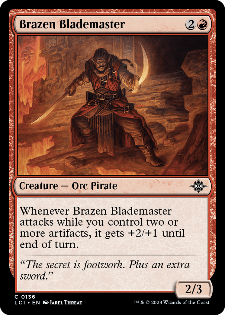 Brazen Blademaster [The Lost Caverns of Ixalan] | Magic Magpie