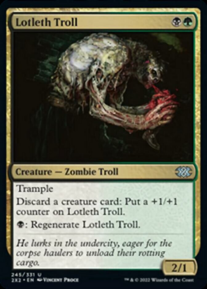 Lotleth Troll [Double Masters 2022] | Magic Magpie