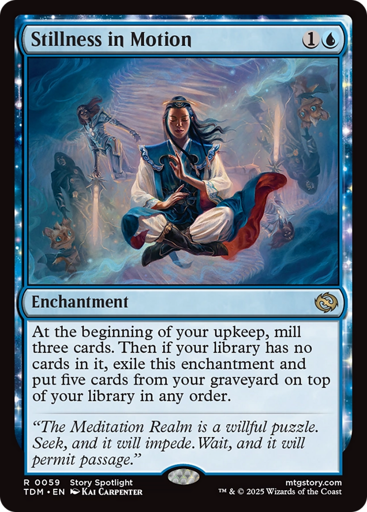 Stillness in Motion [Tarkir: Dragonstorm] | Magic Magpie
