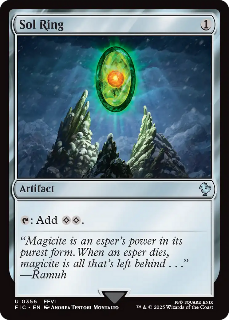 Sol Ring (0356) [FINAL FANTASY Commander] | Magic Magpie
