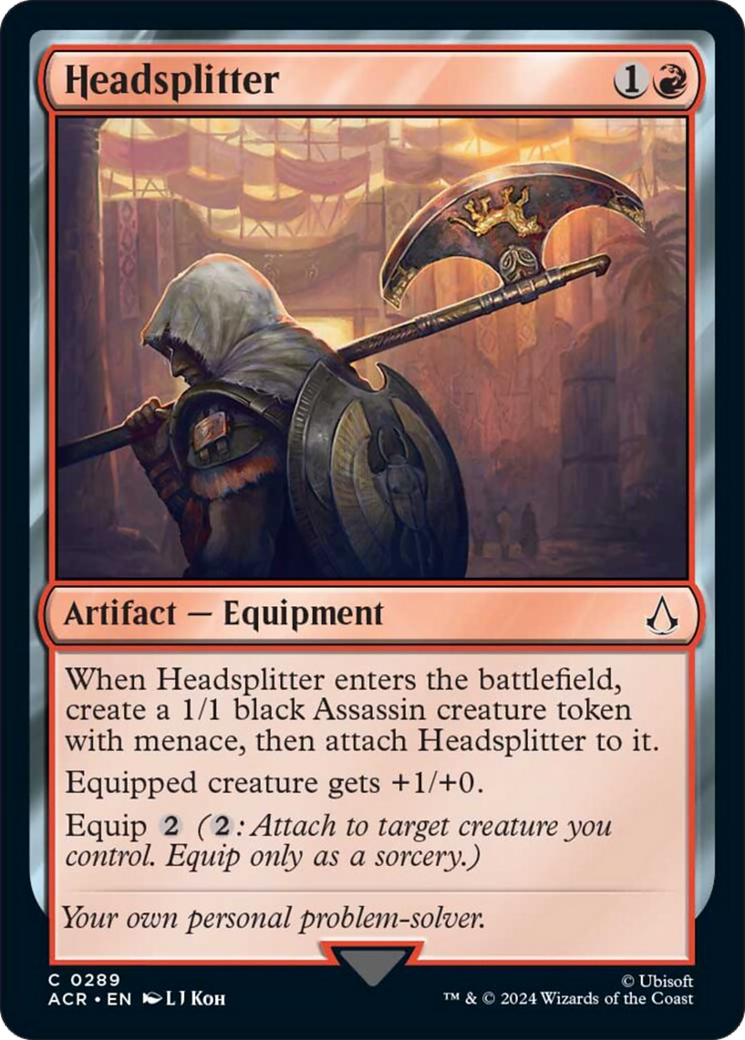 Headsplitter [Assassin's Creed] | Magic Magpie