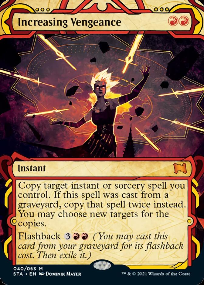 Increasing Vengeance (Foil Etched) [Strixhaven: Mystical Archive] | Magic Magpie