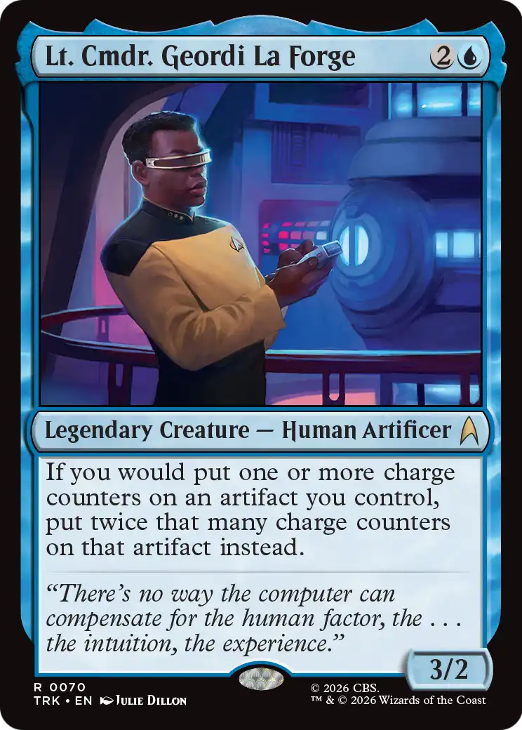 Lt. Cmdr. Geordi La Forge [Star Trek] | Magic Magpie