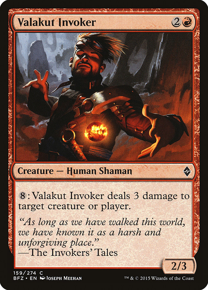 Valakut Invoker [Battle for Zendikar] | Magic Magpie