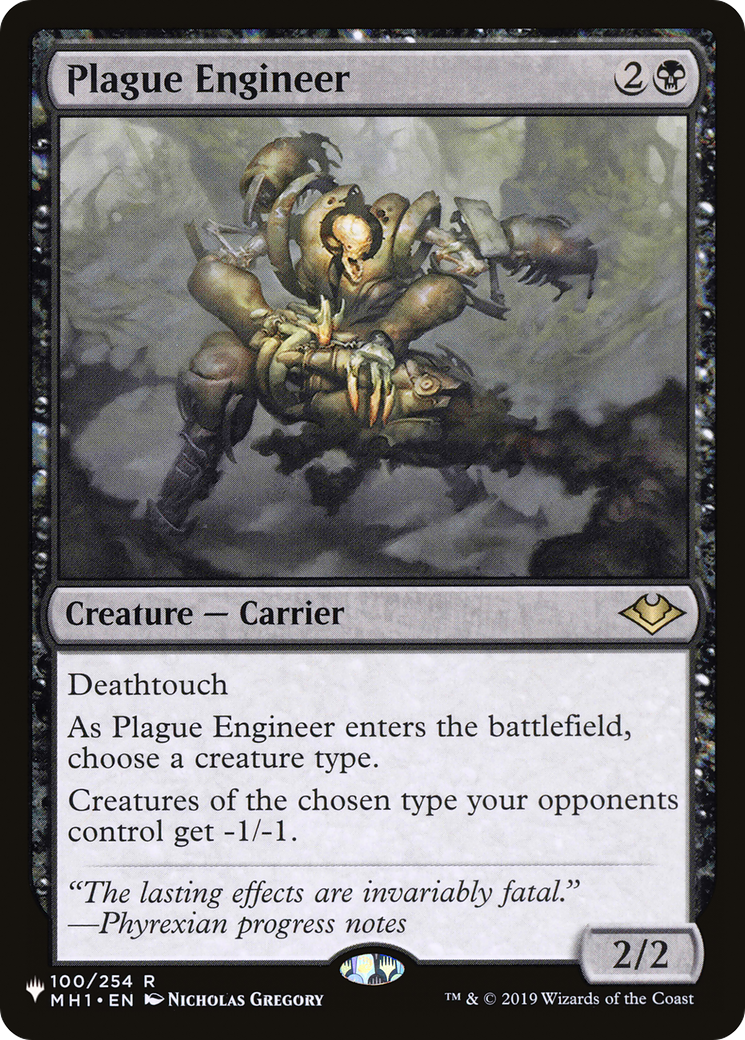 Plague Engineer [The List] | Magic Magpie