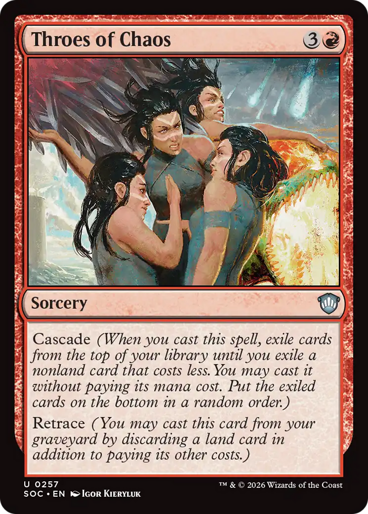 Throes of Chaos [Secrets of Strixhaven Commander] | Magic Magpie