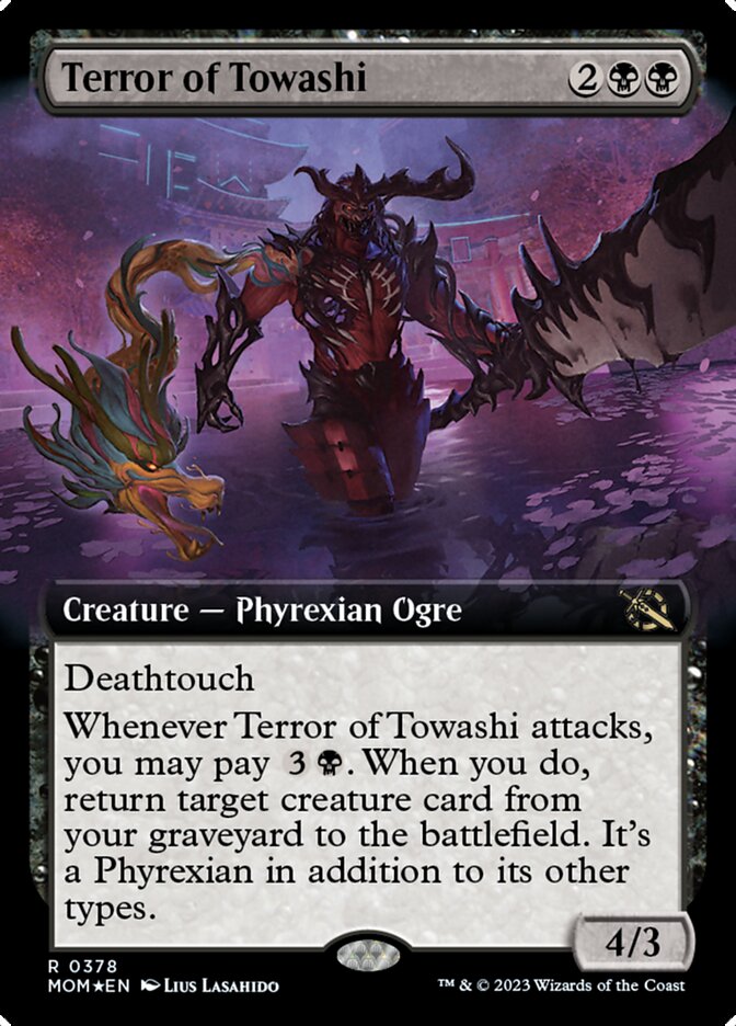 Terror of Towashi (Extended Art) [March of the Machine] | Magic Magpie