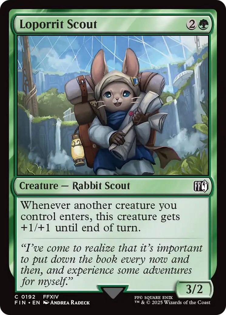 Loporrit Scout [FINAL FANTASY] | Magic Magpie