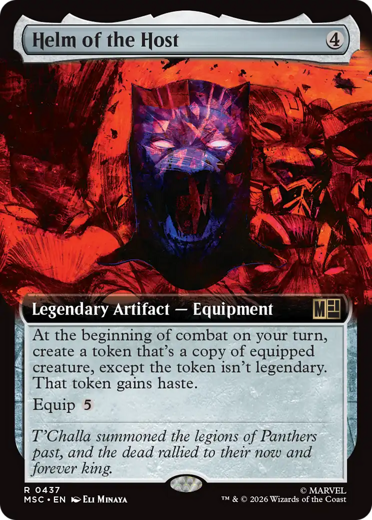Helm of the Host (Extended Art) [Marvel Super Heroes Commander] | Magic Magpie