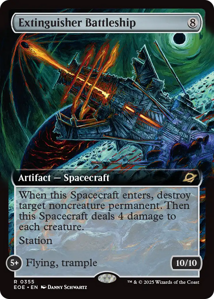 Extinguisher Battleship (Extended Art) [Edge of Eternities] | Magic Magpie