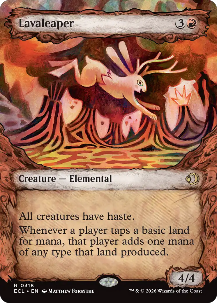 Lavaleaper (Showcase) [Lorwyn Eclipsed] | Magic Magpie