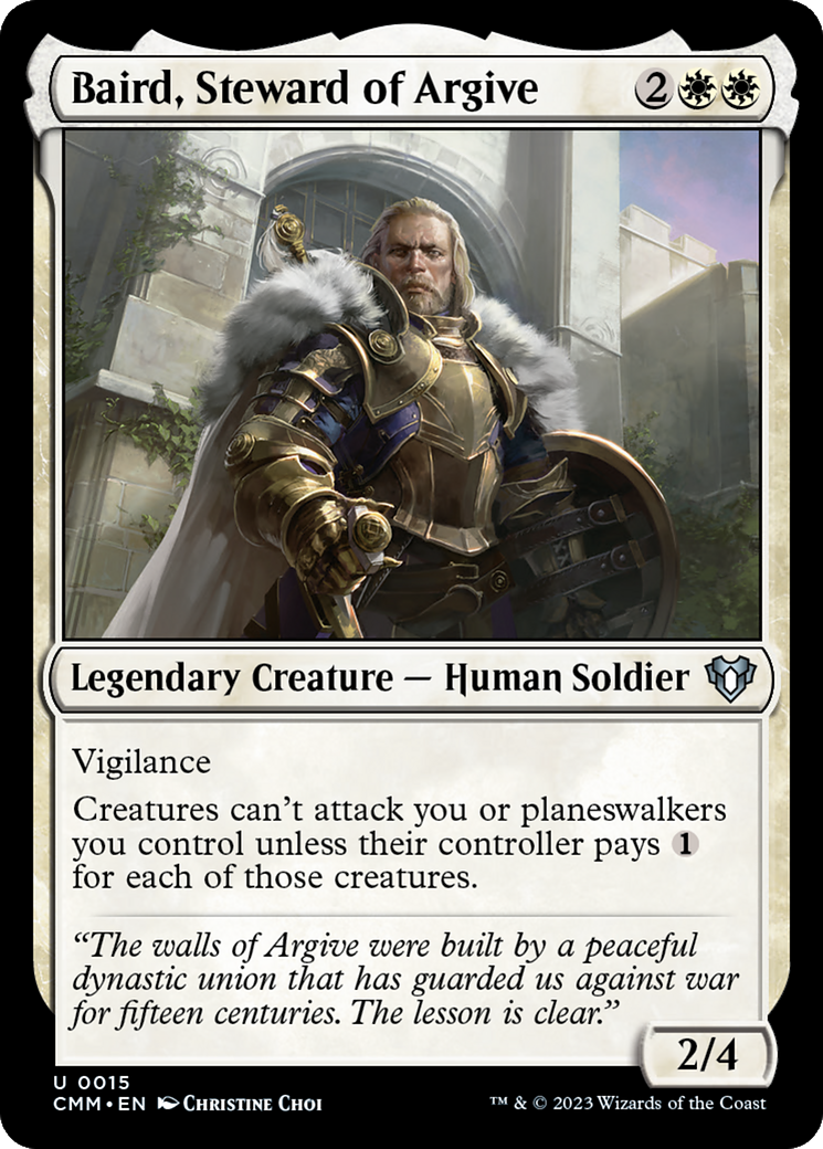 Baird, Steward of Argive [Commander Masters] | Magic Magpie