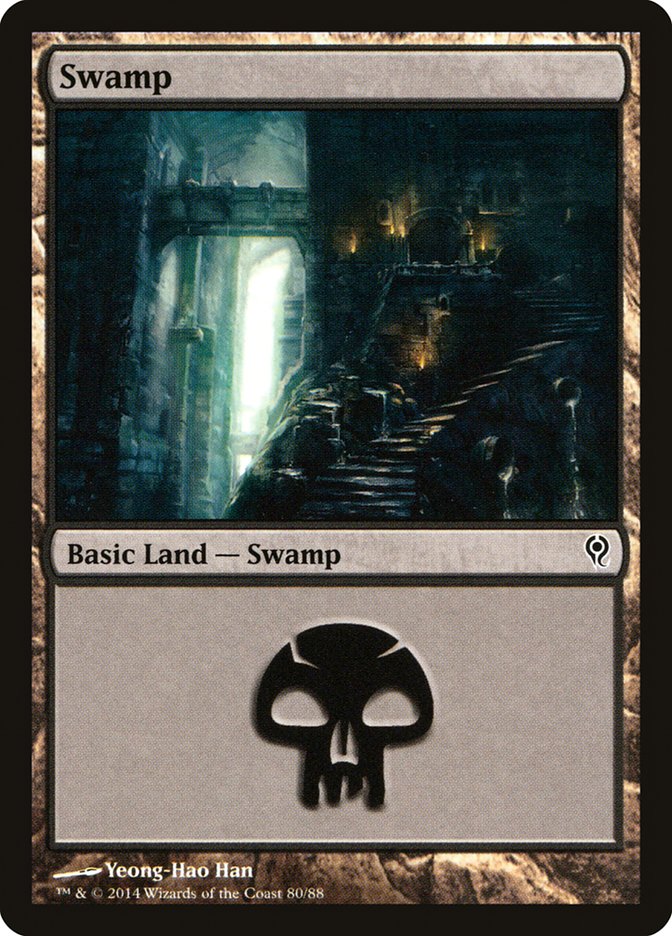 Swamp (80) [Duel Decks: Jace vs. Vraska] | Magic Magpie