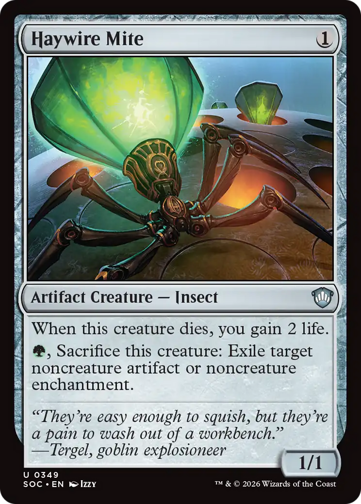 Haywire Mite [Secrets of Strixhaven Commander] | Magic Magpie