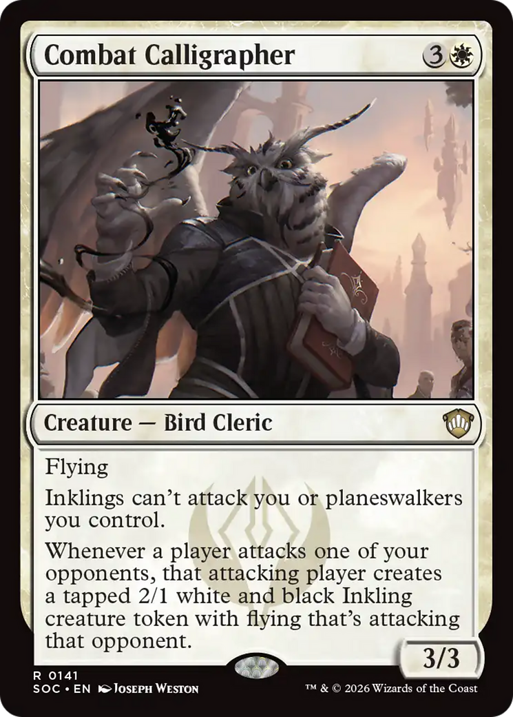 Combat Calligrapher [Secrets of Strixhaven Commander] | Magic Magpie