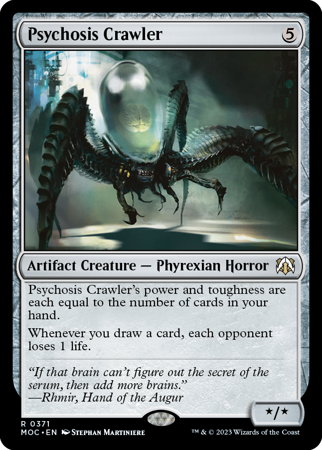 Psychosis Crawler [March of the Machine Commander] | Magic Magpie