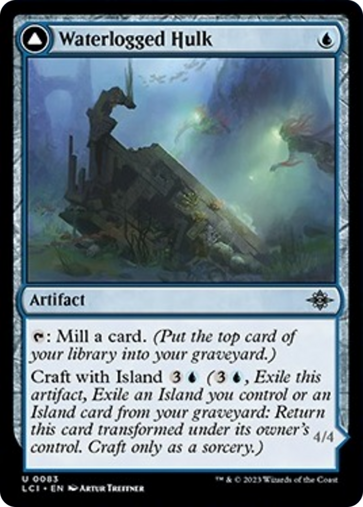 Waterlogged Hulk // Watertight Gondola [The Lost Caverns of Ixalan] | Magic Magpie