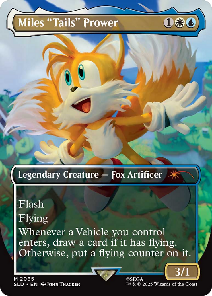 Miles "Tails" Prower [Secret Lair Drop Series] | Magic Magpie