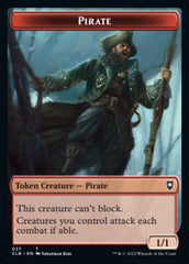 Pirate // Goblin Double-Sided Token [Commander Legends: Battle for Baldur's Gate Tokens] | Magic Magpie