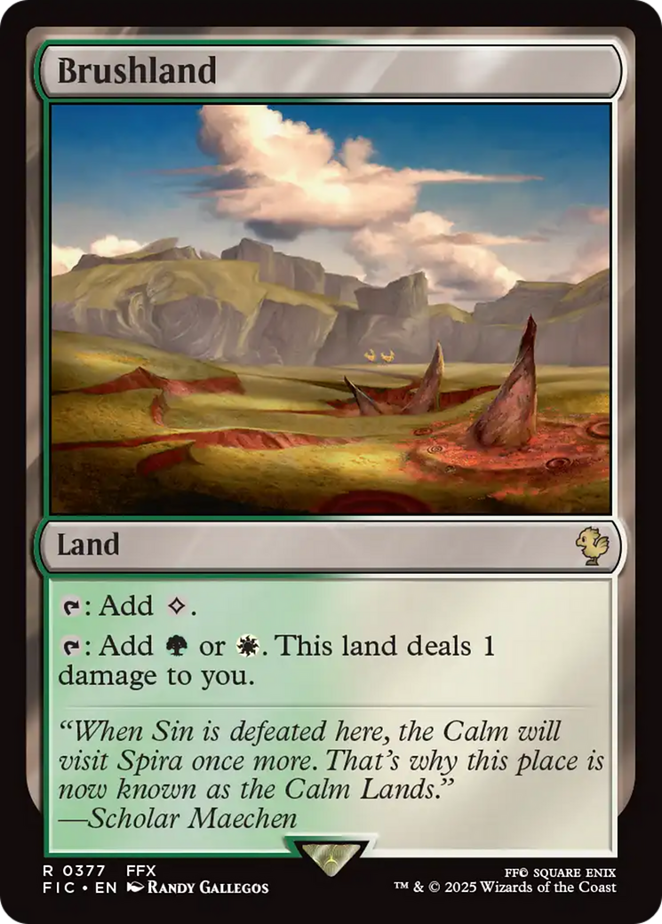 Brushland [FINAL FANTASY Commander] | Magic Magpie