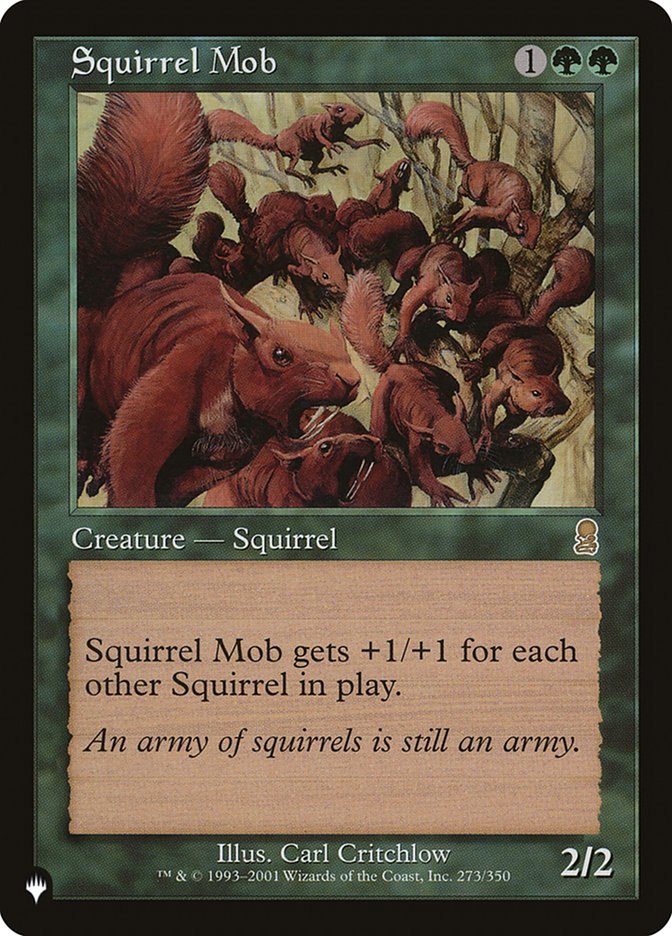 Squirrel Mob [The List] | Magic Magpie