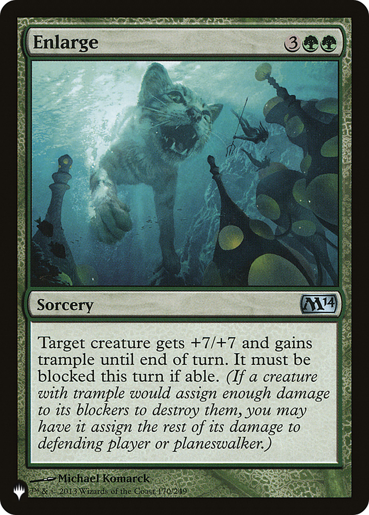 Enlarge [The List] | Magic Magpie