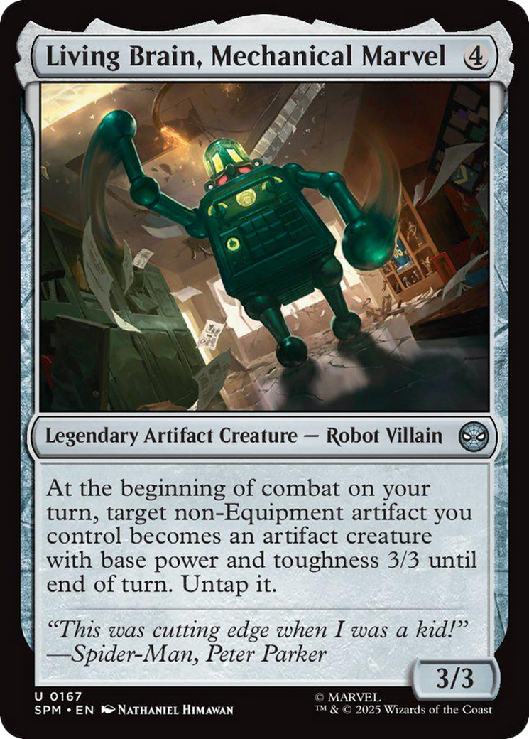 Living Brain, Mechanical Marvel [Marvel's Spider-Man] | Magic Magpie