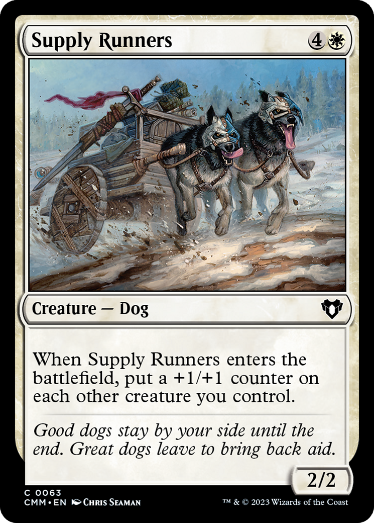 Supply Runners [Commander Masters] | Magic Magpie