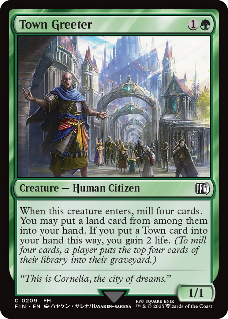 Town Greeter [FINAL FANTASY] | Magic Magpie