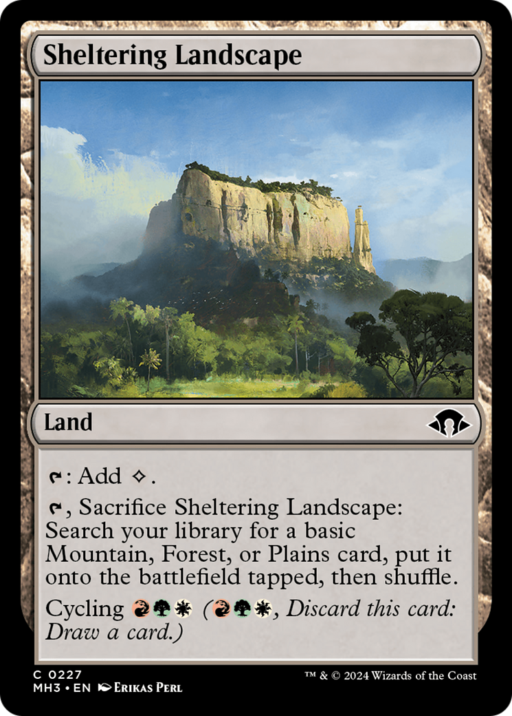 Sheltering Landscape [Modern Horizons 3] | Magic Magpie