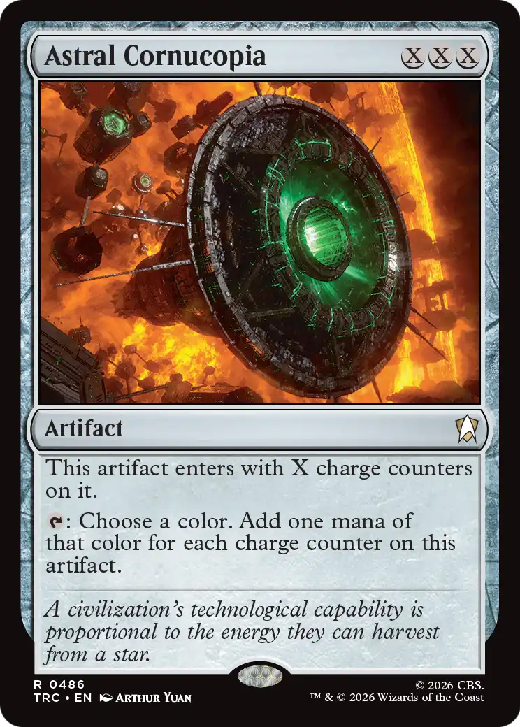 Astral Cornucopia (Surge Foil) [Star Trek Commander] | Magic Magpie