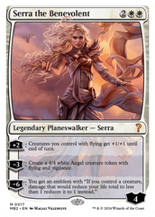 Serra the Benevolent (White Border) [Mystery Booster 2] | Magic Magpie