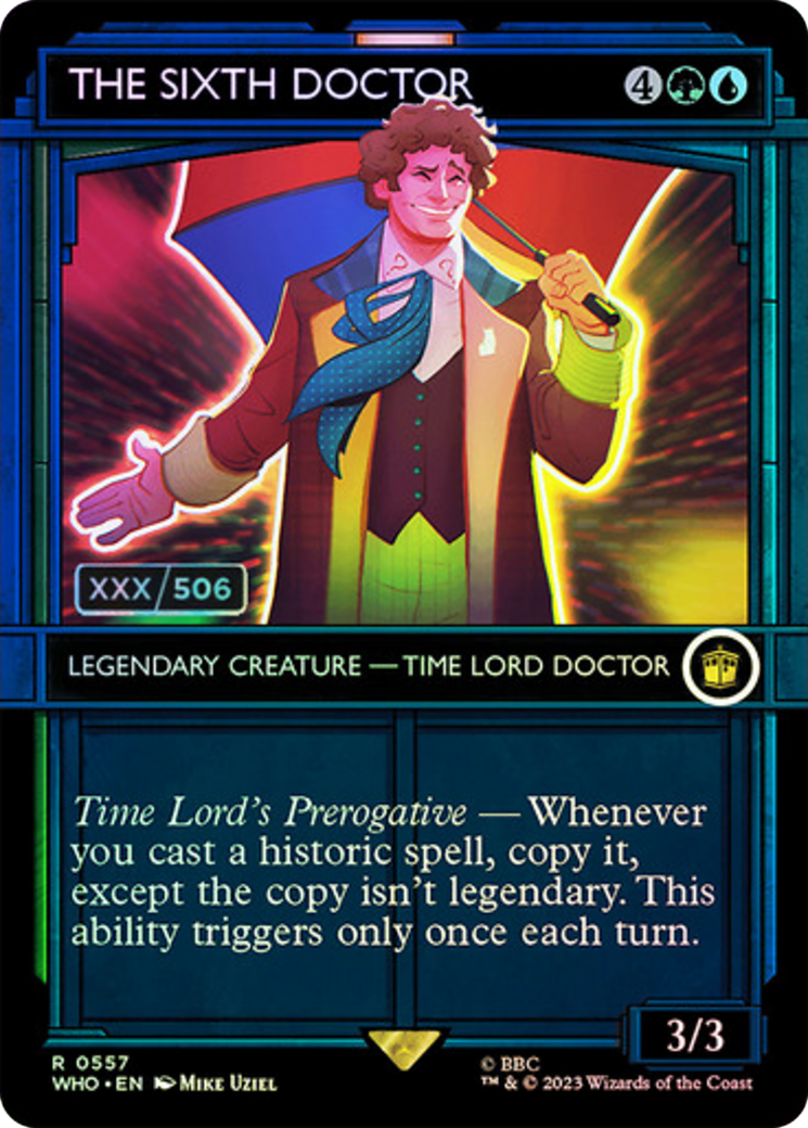 The Sixth Doctor (Serial Numbered) [Doctor Who] | Magic Magpie