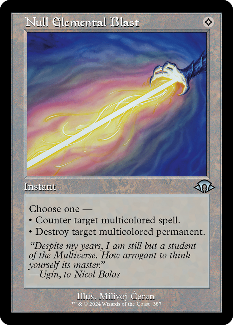 Null Elemental Blast (Retro) [Modern Horizons 3] | Magic Magpie