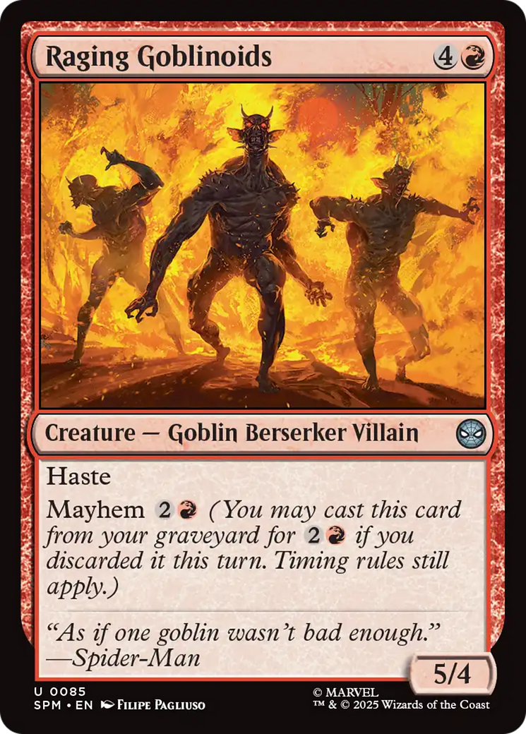 Raging Goblinoids [Marvel's Spider-Man] | Magic Magpie