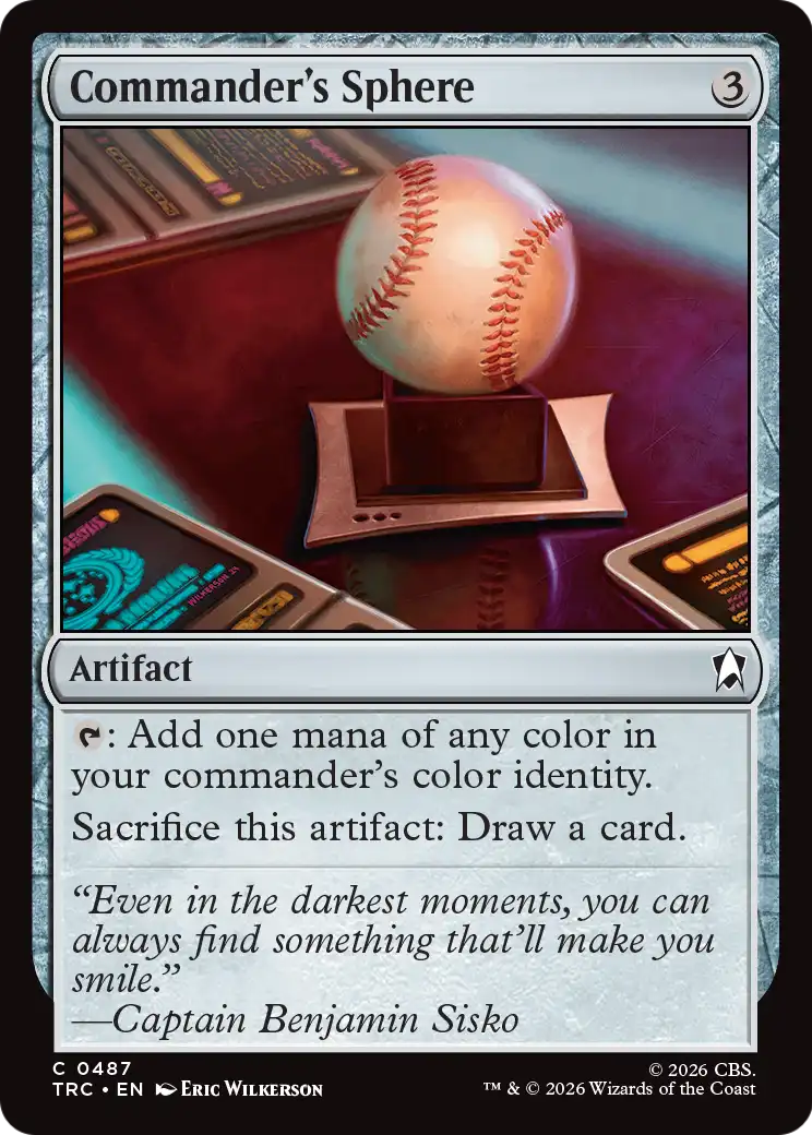 Commander's Sphere (Surge Foil) [Star Trek Commander] | Magic Magpie