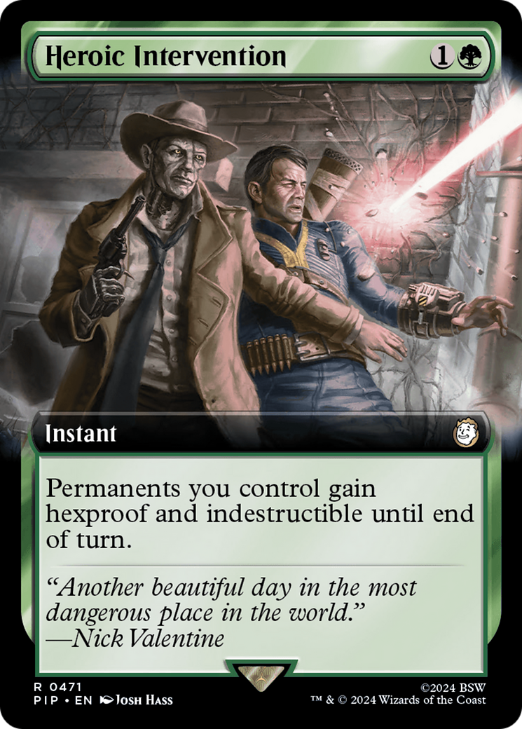 Heroic Intervention (Extended Art) [Fallout] | Magic Magpie