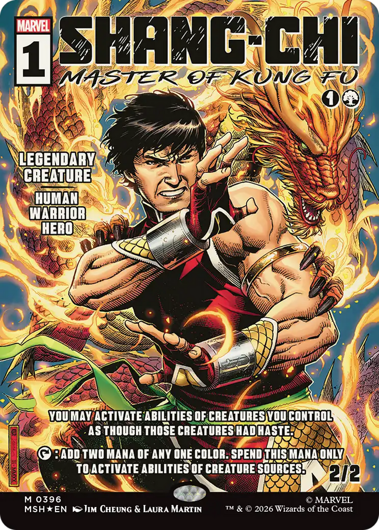 Shang-Chi, Master of Kung Fu (Showcase) (0396) [Marvel Super Heroes] | Magic Magpie