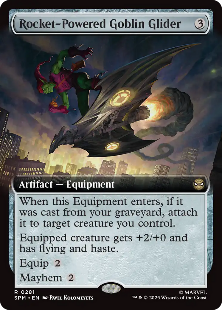 Rocket-Powered Goblin Glider (Extended Art) [Marvel's Spider-Man] | Magic Magpie