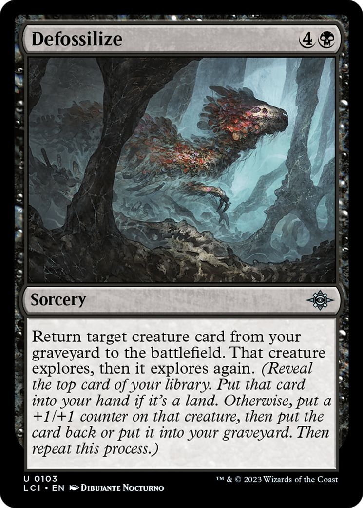 Defossilize [The Lost Caverns of Ixalan] | Magic Magpie