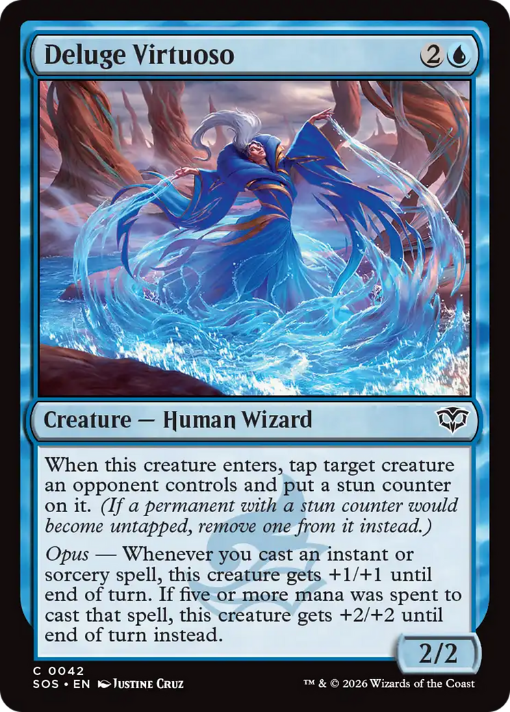 Deluge Virtuoso [Secrets of Strixhaven] | Magic Magpie
