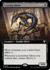 Lazotep Sliver (Extended Art) [Commander Masters] | Magic Magpie