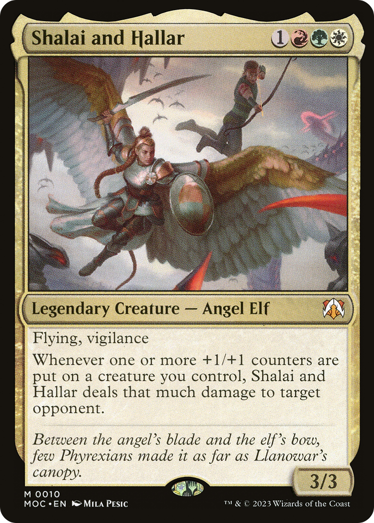 Shalai and Hallar [March of the Machine Commander] | Magic Magpie