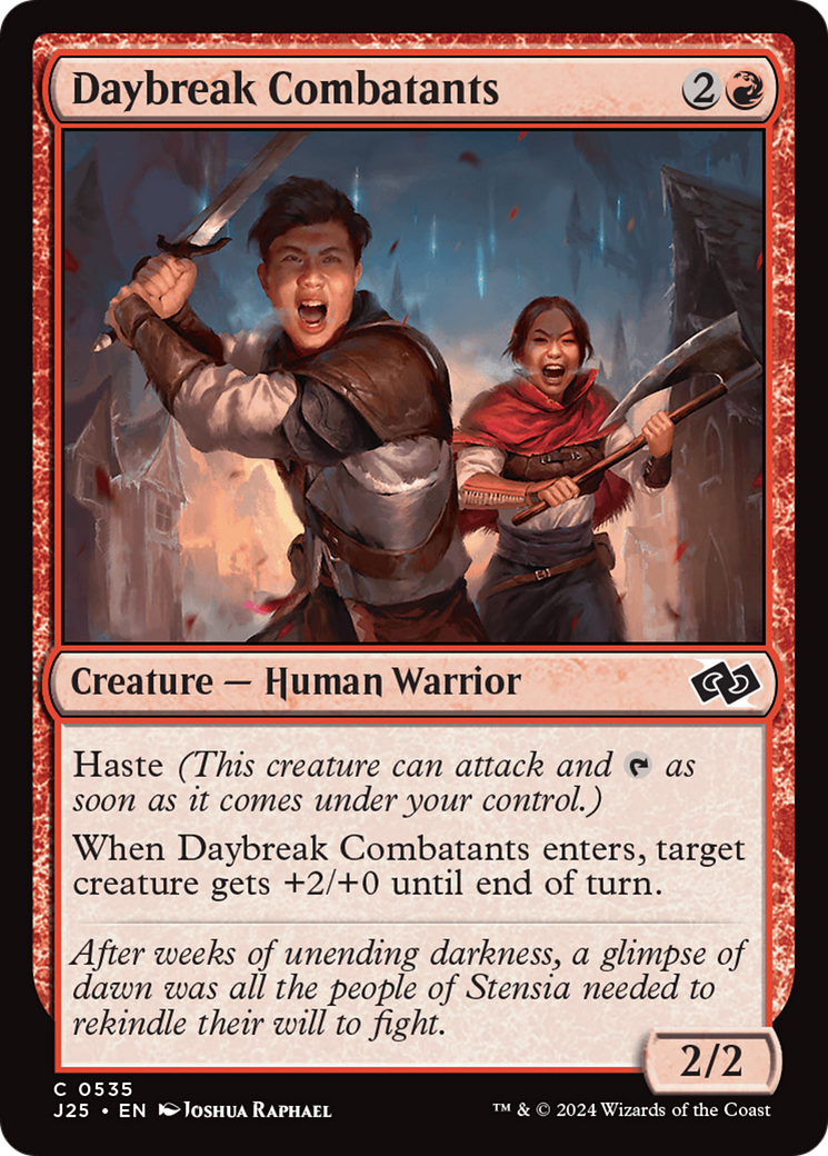 Daybreak Combatants [Foundations Jumpstart] | Magic Magpie