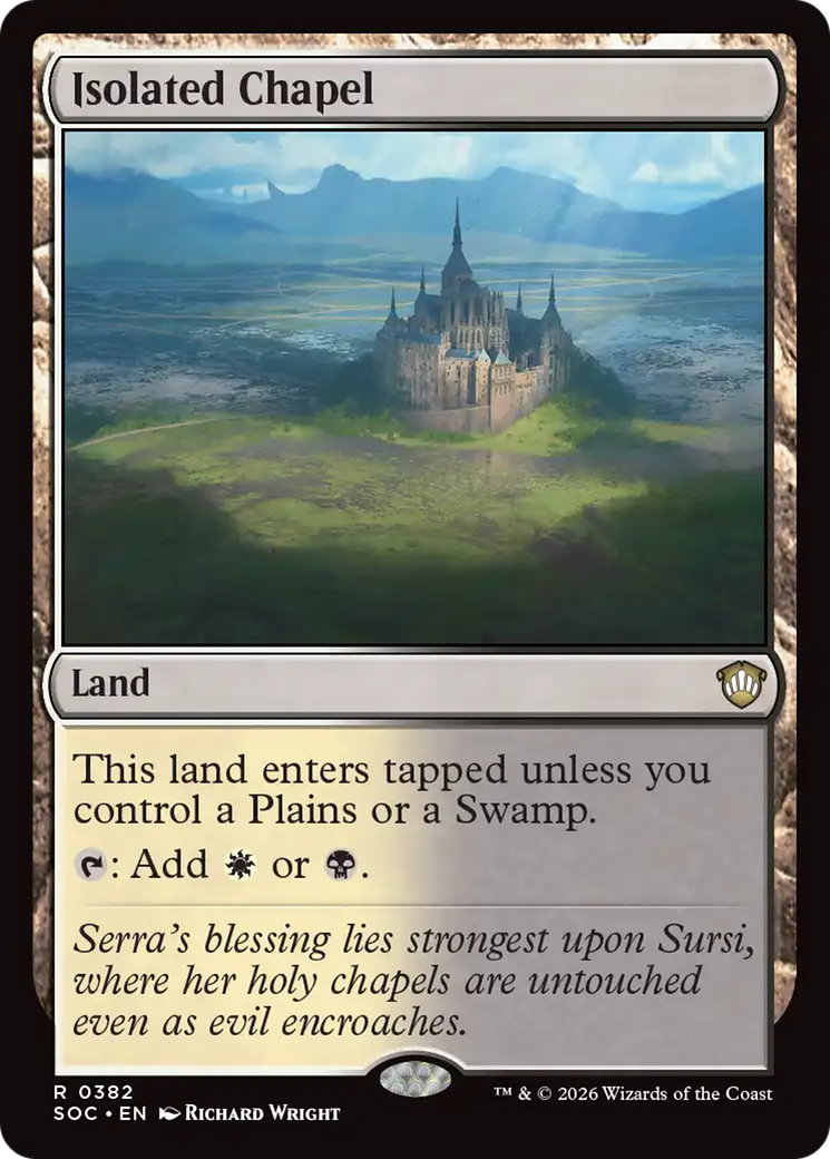 Isolated Chapel [Secrets of Strixhaven Commander] | Magic Magpie