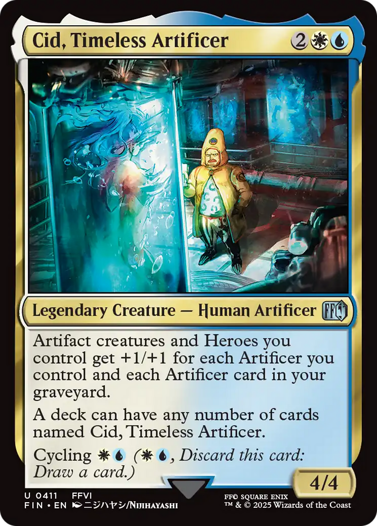 Cid, Timeless Artificer (0411) [FINAL FANTASY] | Magic Magpie