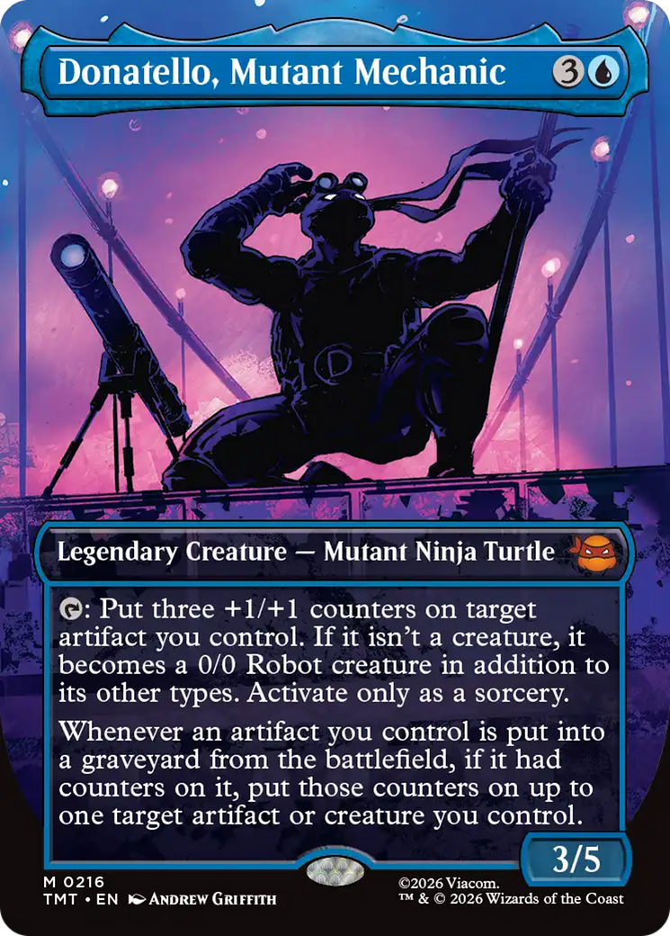 Donatello, Mutant Mechanic (Borderless) [Teenage Mutant Ninja Turtles] | Magic Magpie