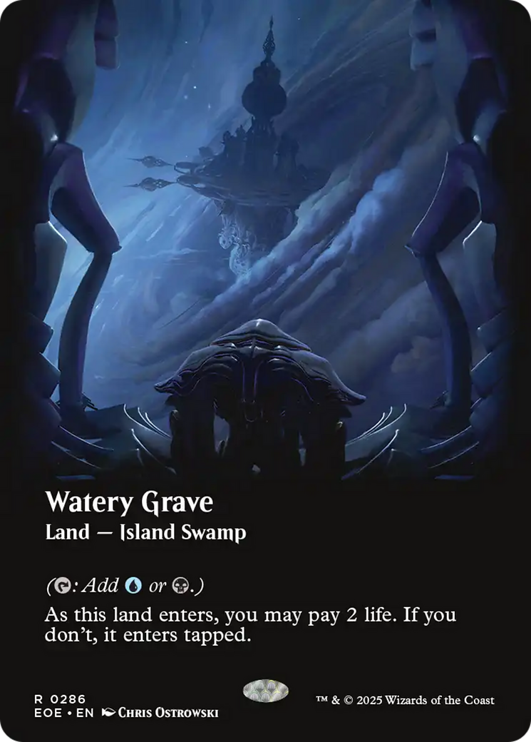 Watery Grave (Borderless) [Edge of Eternities] | Magic Magpie