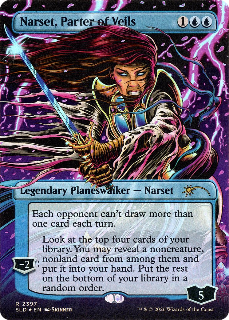 Narset, Parter of Veils (2397) [Secret Lair Drop Series] | Magic Magpie